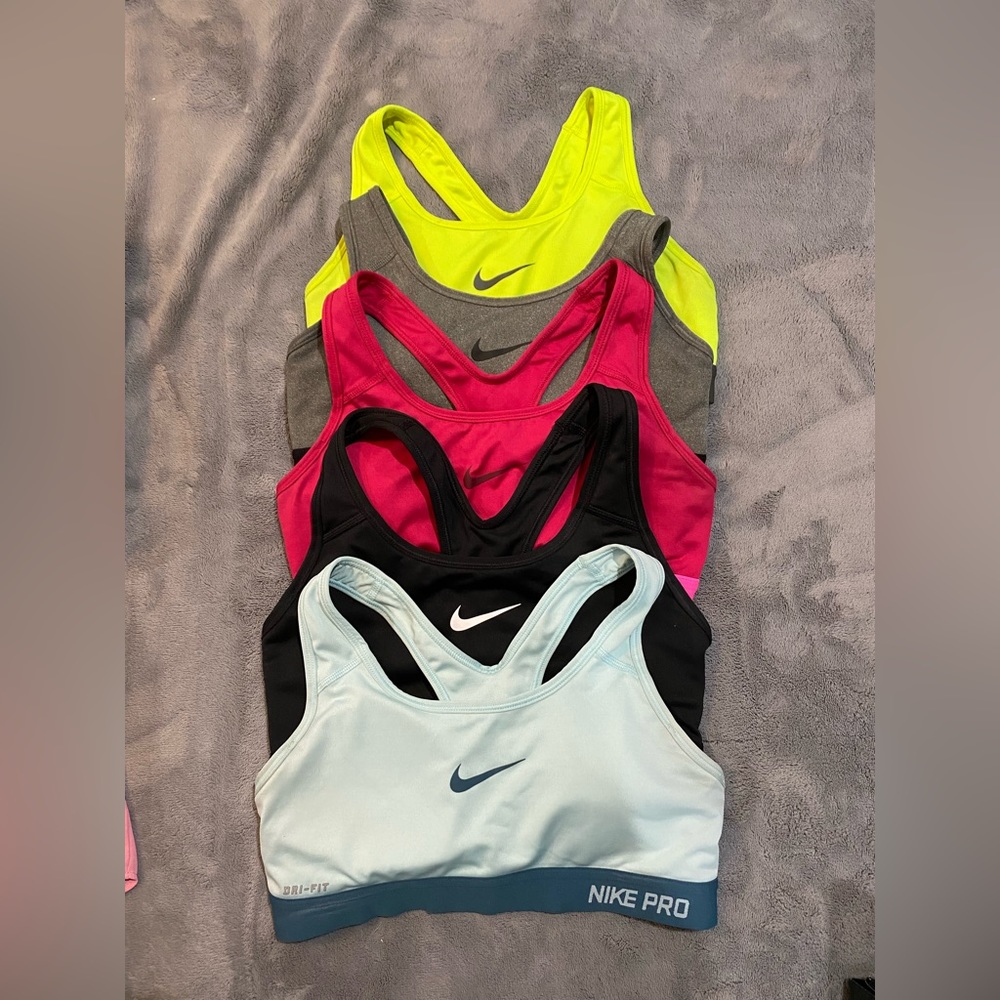 Bundle of Nike Women’s Pro Padded Sports Bras
